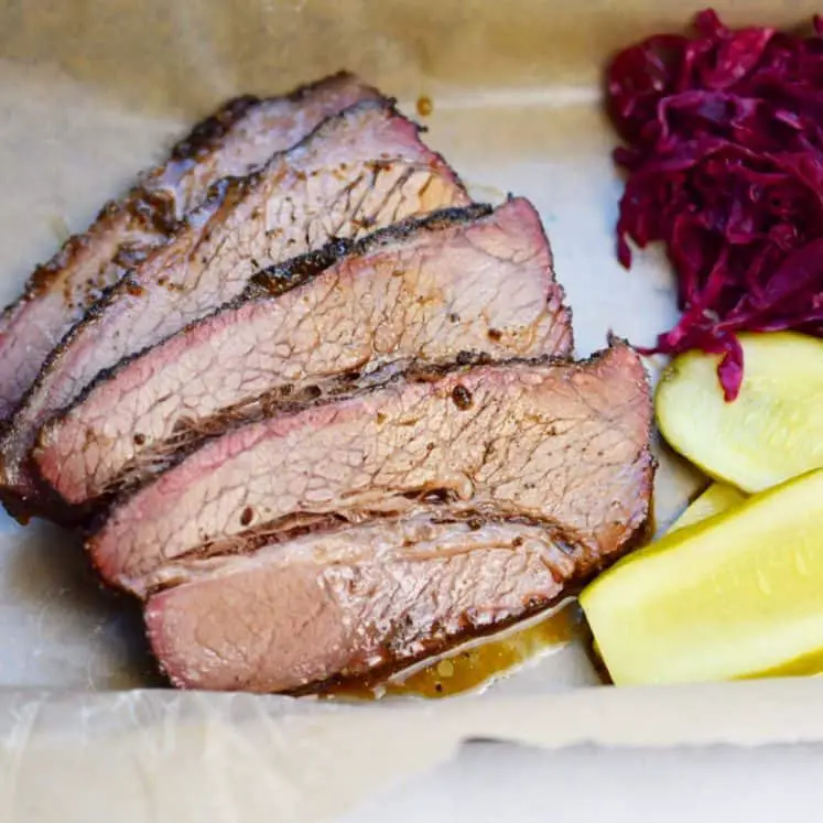 What is the lowest temperature to cook brisket?