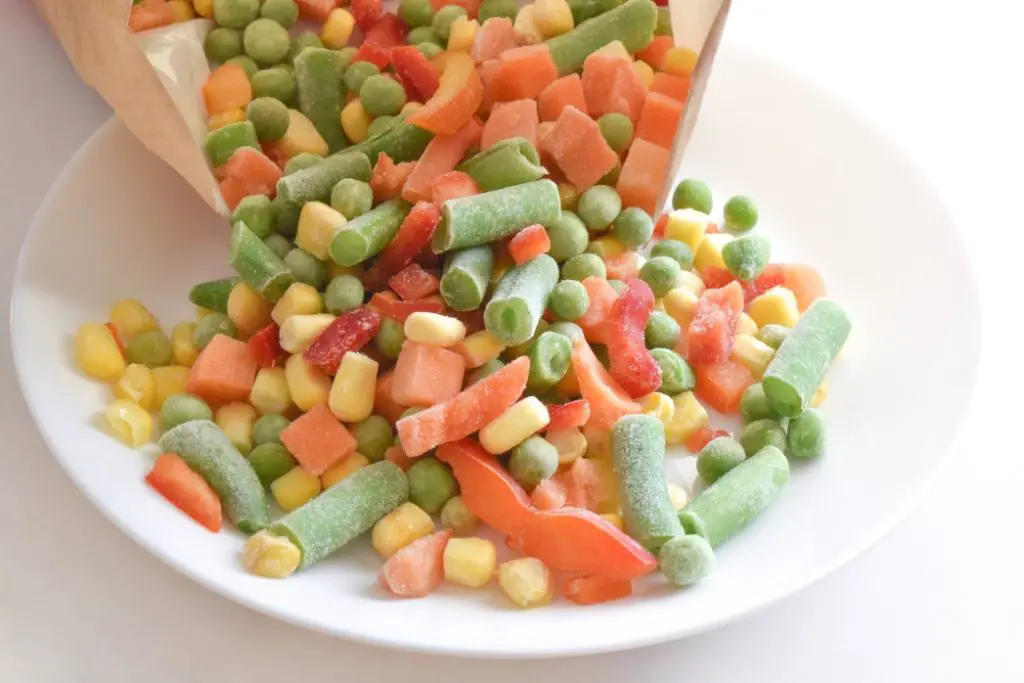 frozen peas