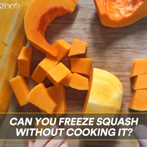 Can You Freeze Squash Without Cooking It?