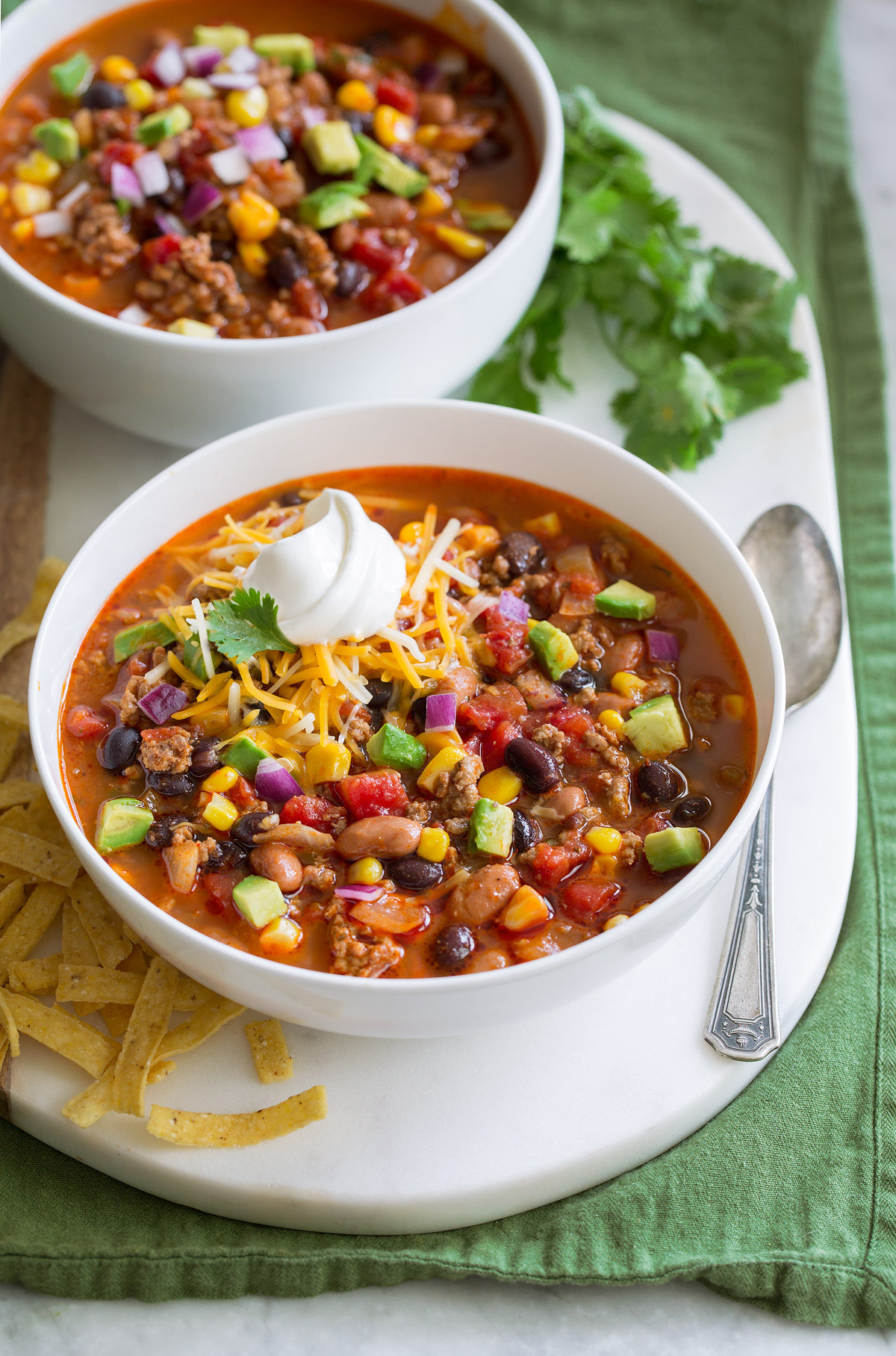 Bean And Beef Taco Soup