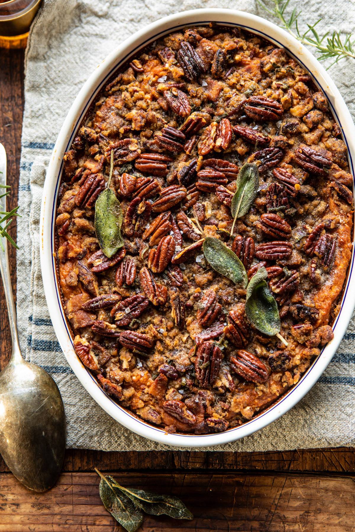 Bourbon Sweet Potato Casserole