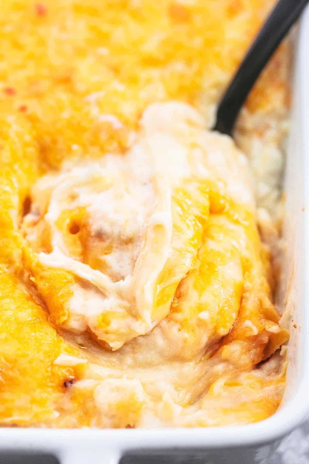 Cheesy Mashed Sweet Potatoes