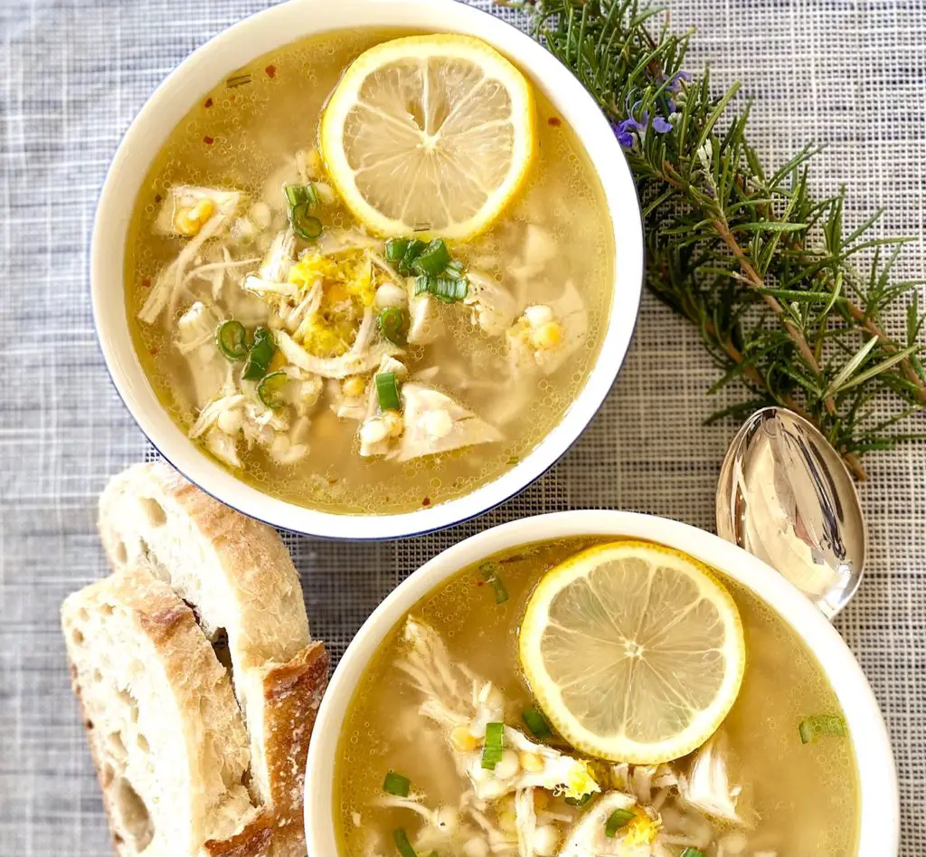 Greek Lemon Chicken Soup