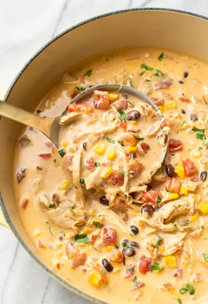 Chicken taco soup