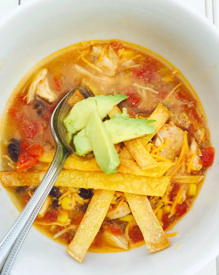 21-Day Fix Chicken Tortilla Soup