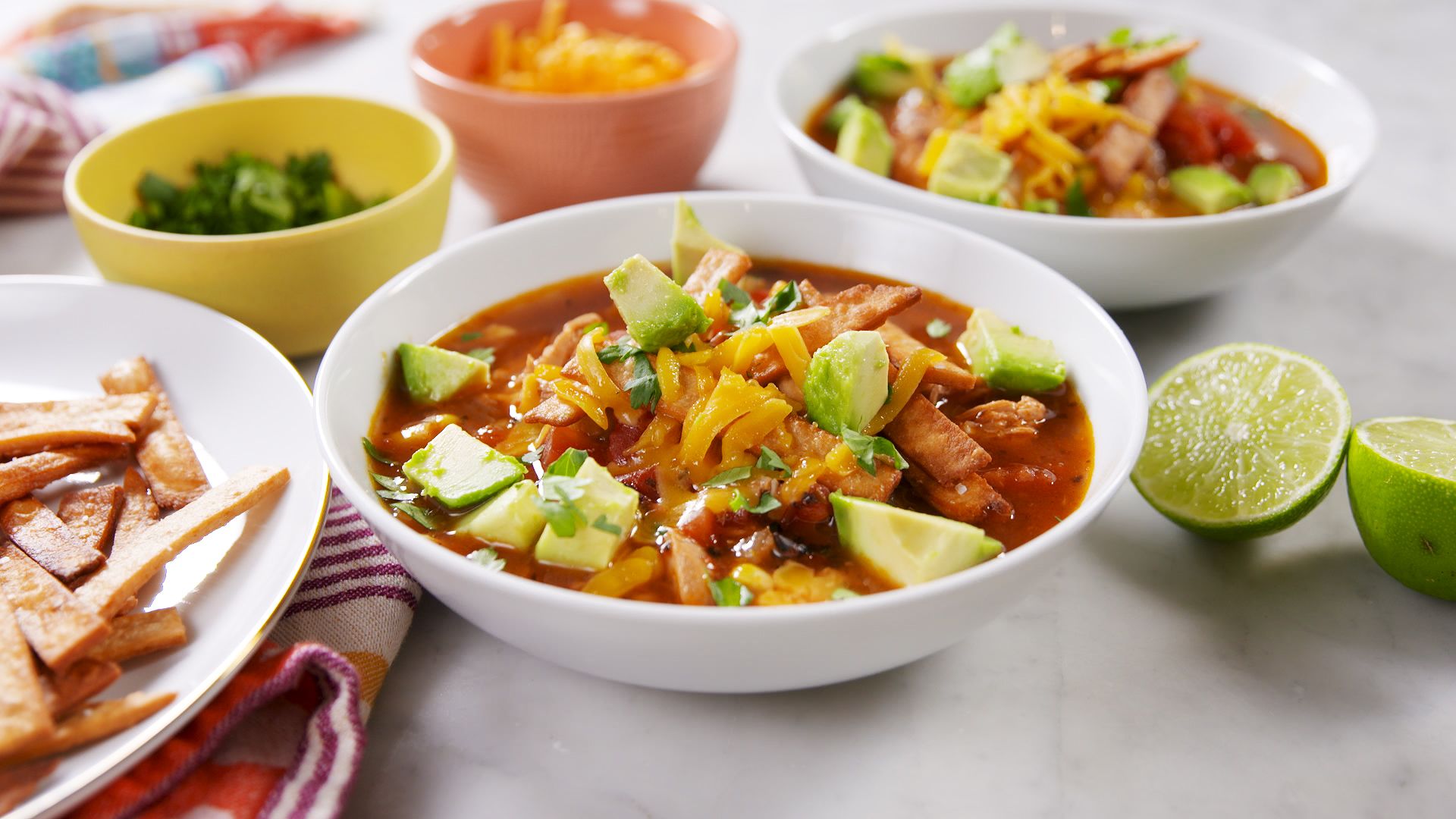 Classic tortilla soup