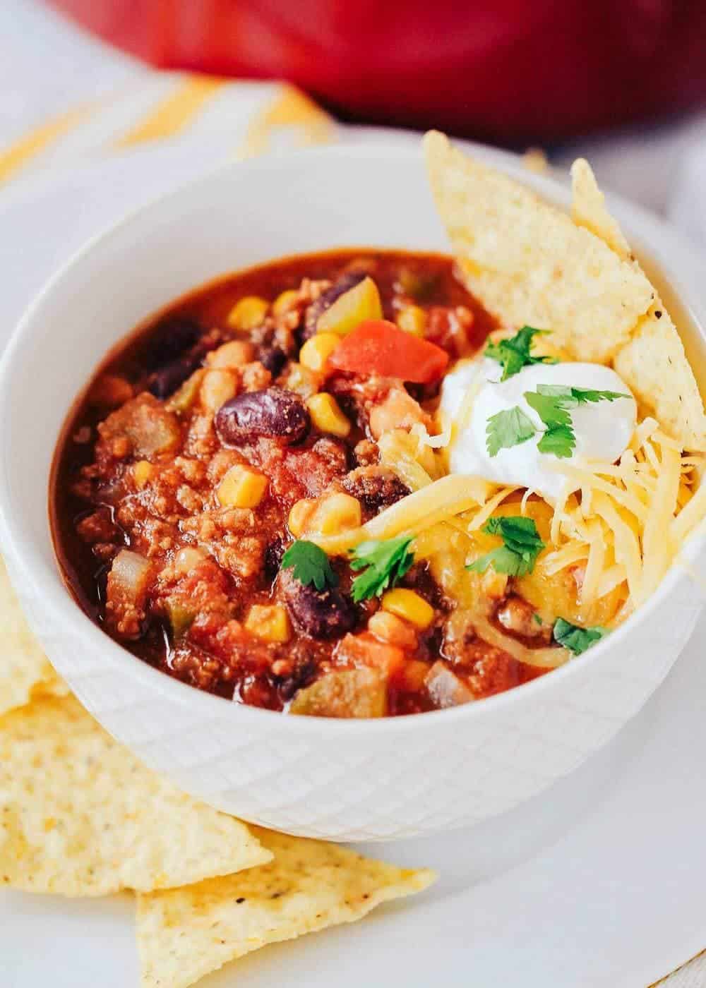 Paula Deen's Taco Soup 