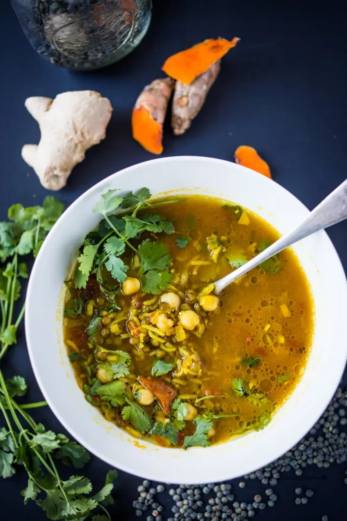 Turmeric Broth Detox Soup