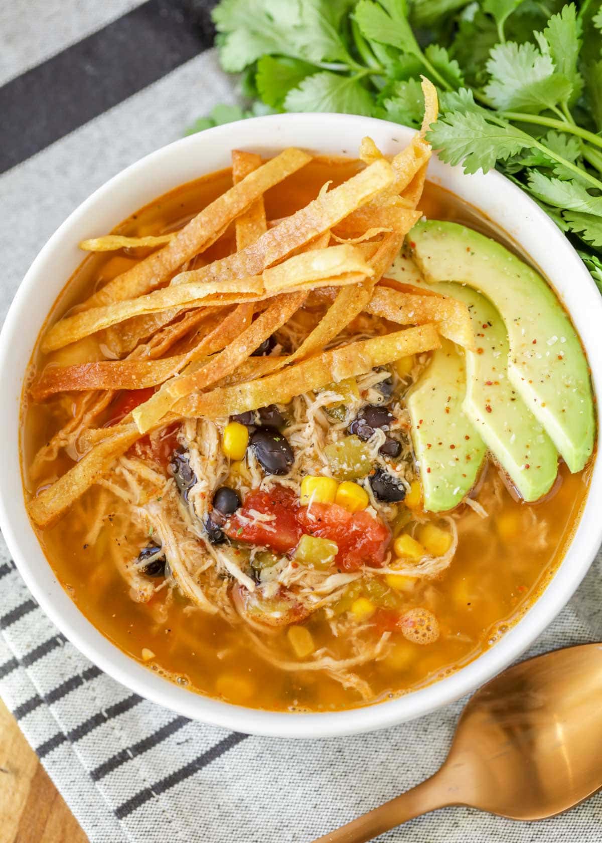 Easy Mexican Tortilla Soup