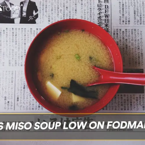 Is Miso Soup Low On FODMAP?