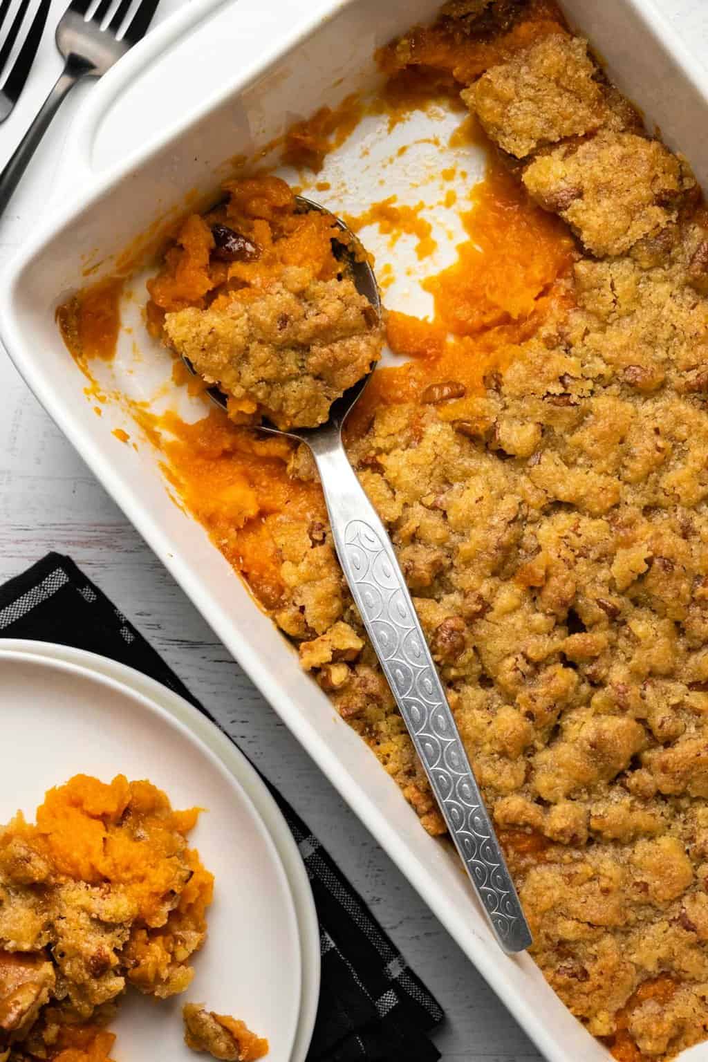 Vegan Sweet Potato Casserole