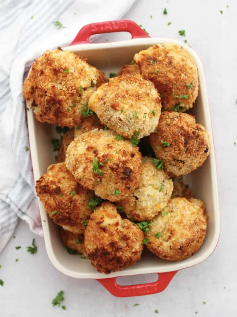 Air Fryer Mashed Baked Potatoes Balls