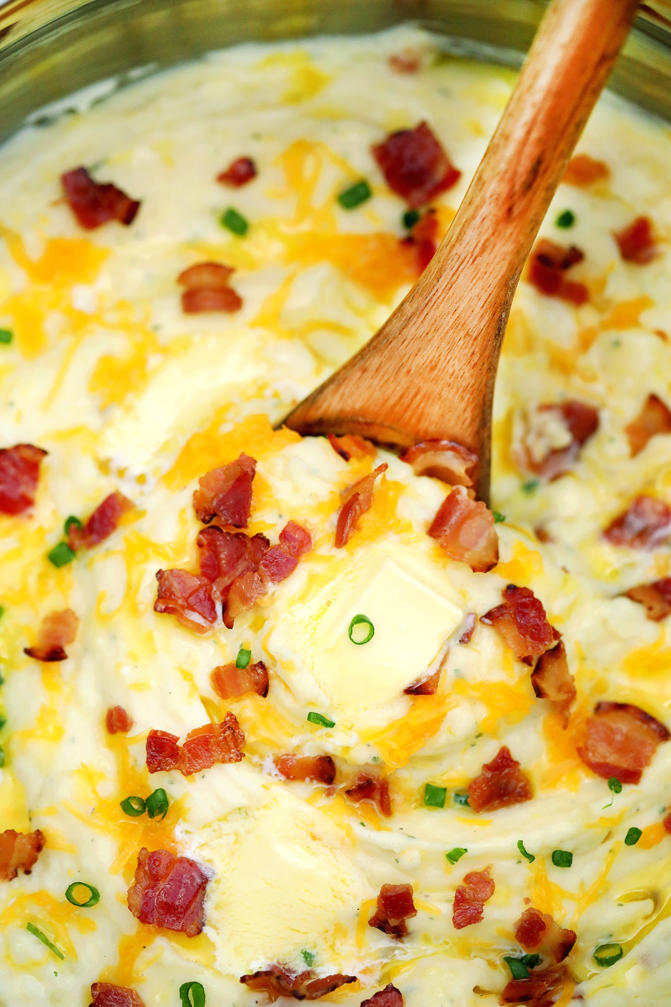 Cracked Mashed Potato Casserole