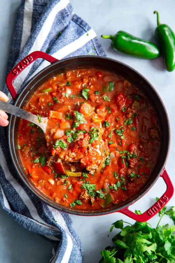 Paleo taco soup