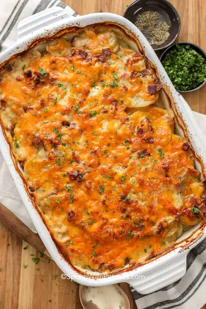 Scalloped Potatoes and Ham Casserole