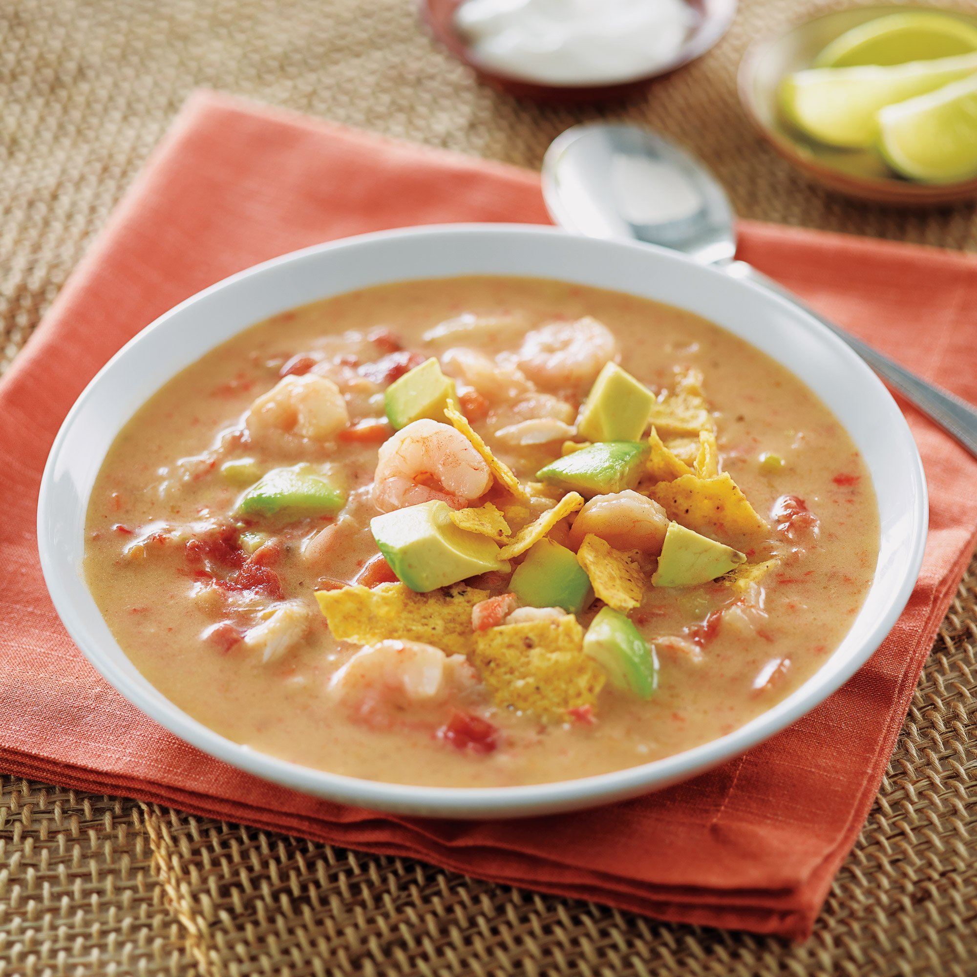 Seafood Tortilla soup