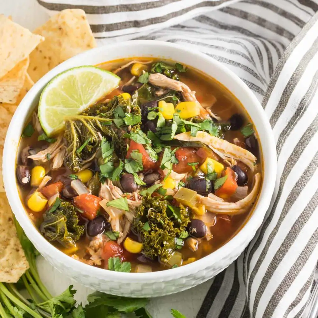 Southwestern Vegetable And Chicken Soup