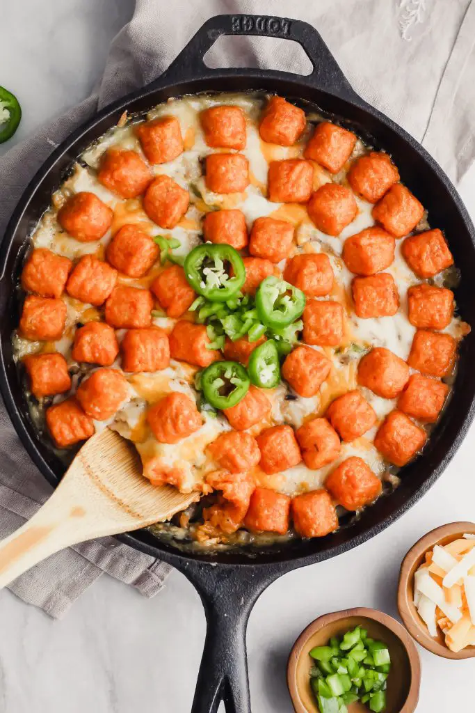 Sweet Potato Tater Tot Casserole