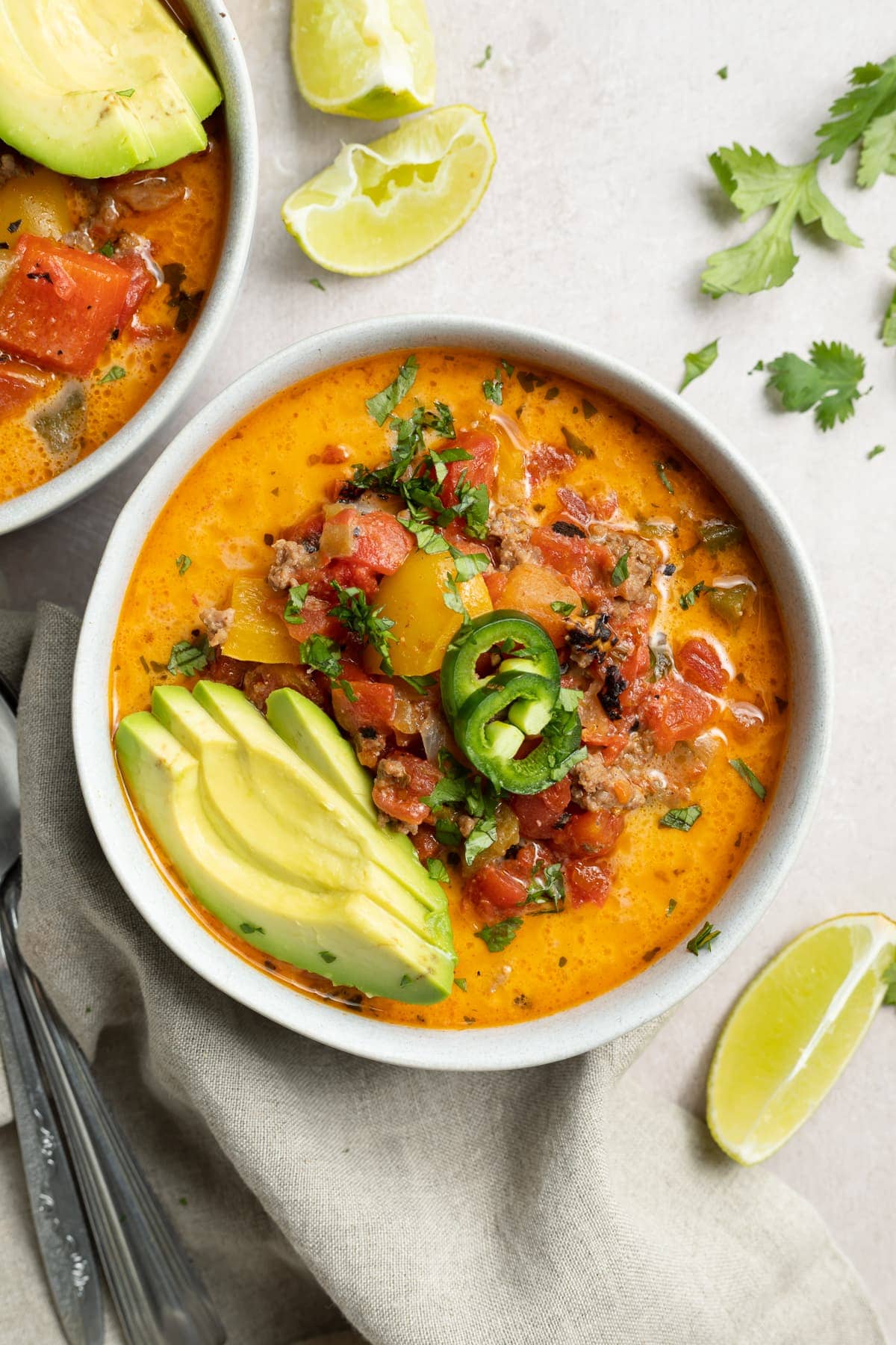 Whole30 Creamy Taco Soup