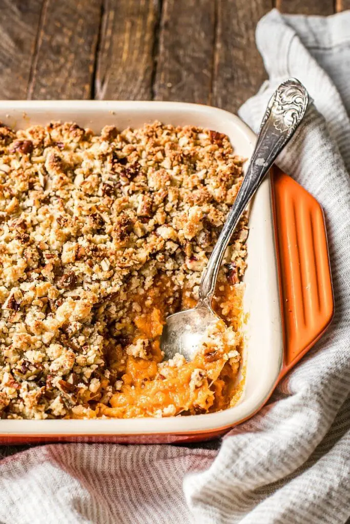 Paleo or Vegan Sweet Potato Casserole