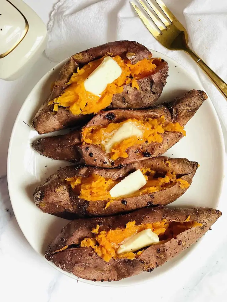 Air Fryer Baked Sweet Potato