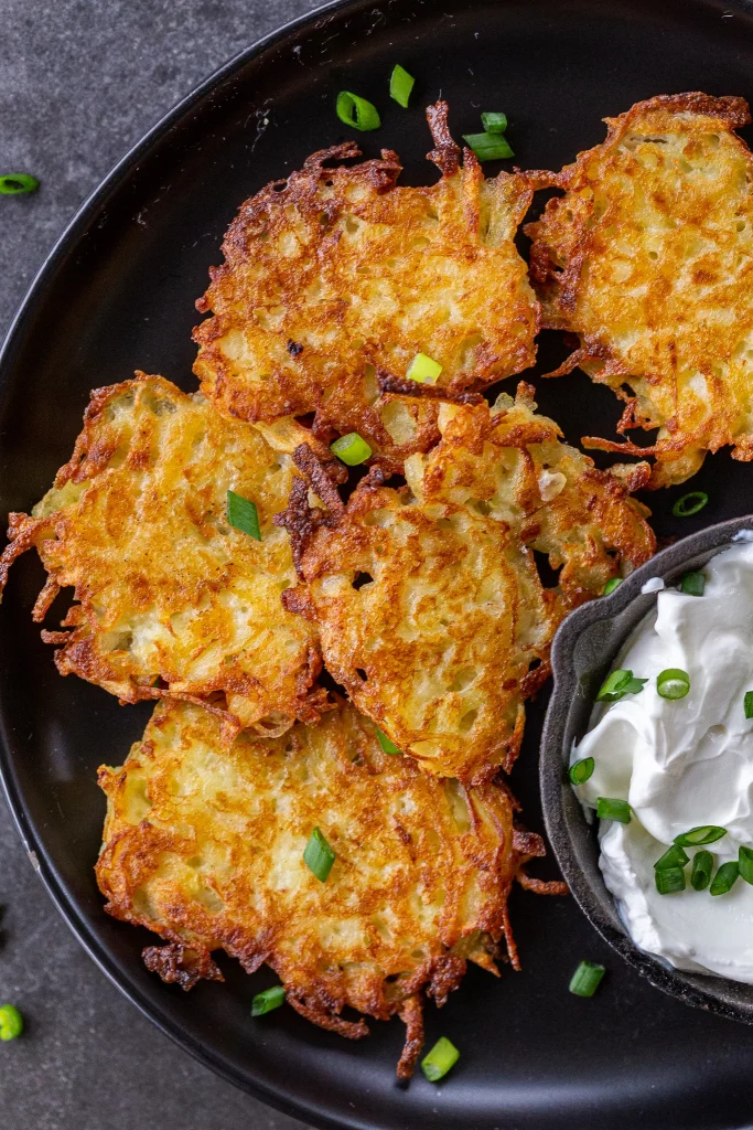 Easy Air Fryer Potato Latkes