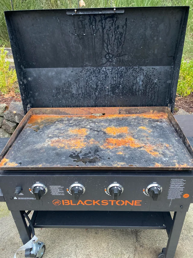 What Causes The Blackstone Griddle To Rust?