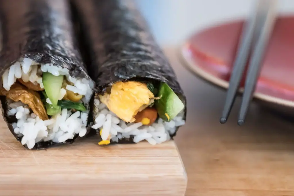 delicious kimbap