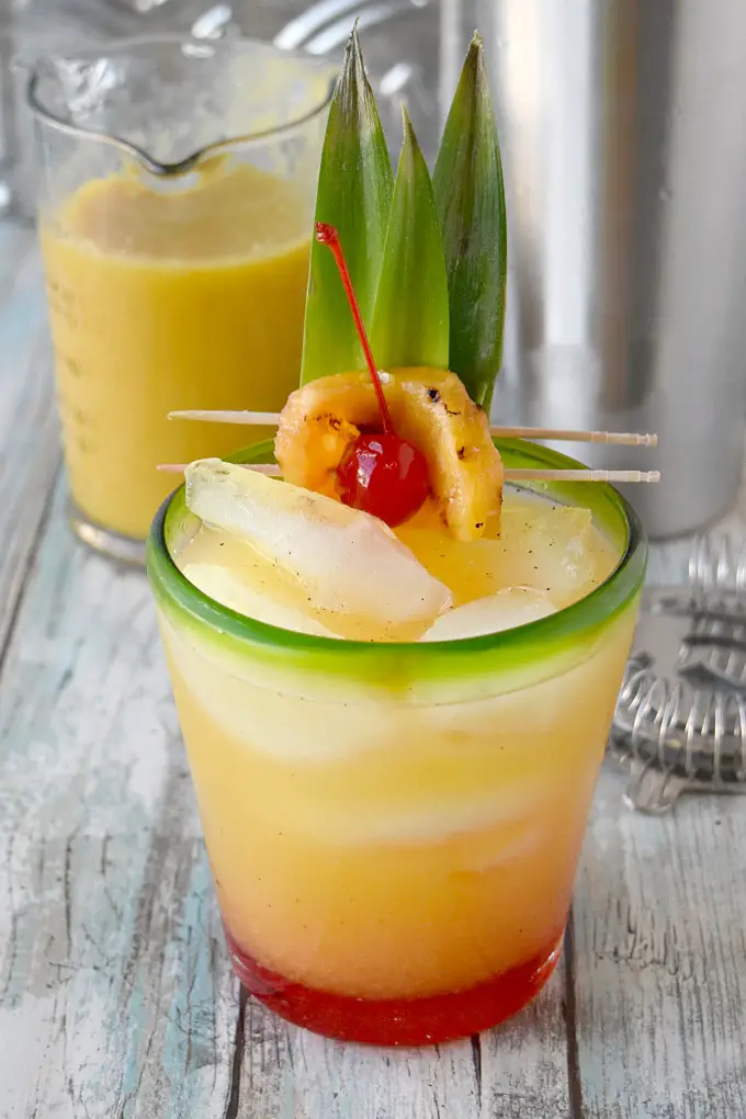 Grilled Pineapple Mai Tai Recipe