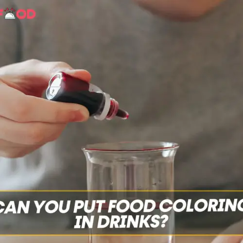 Can You Put Food Coloring In Drinks?